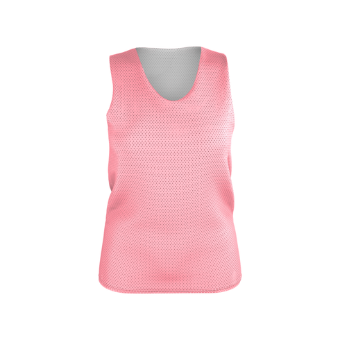 Badger Sport Womens Reversible Mesh Tank, Sizes 2XL-4XL (A00134-029608), Color 'Pink/White'